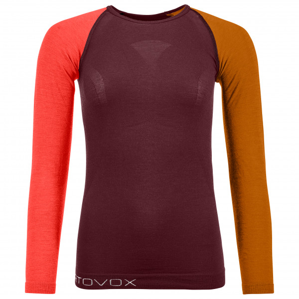 Ortovox - Women's 120 Comp Light Long Sleeve - Merinounterwäsche Gr L rot von Ortovox