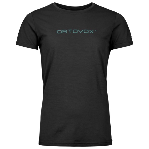 Ortovox - Women's 150 Cool Brand T-Shirt - Merinoshirt Gr M schwarz von Ortovox