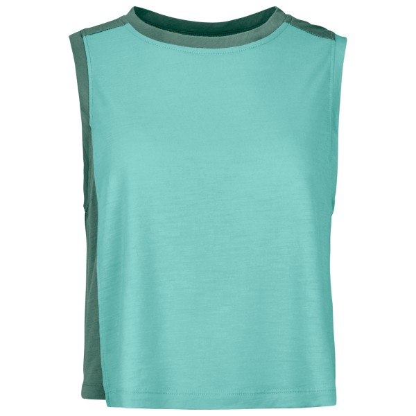 Ortovox - Women's 150 Cool Crack Top - Merinoshirt Gr S aquatic ice von Ortovox