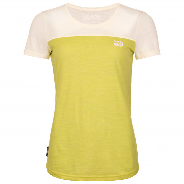 Ortovox - Women's 150 Cool Logo T-Shirt - Merinoshirt Gr XL gelb von Ortovox