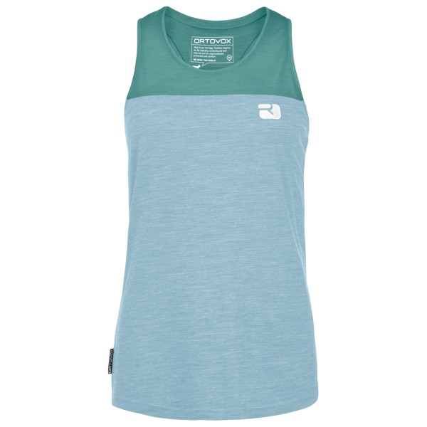 Ortovox - Women's 150 Cool Logo Top - Tank Top Gr L türkis von Ortovox