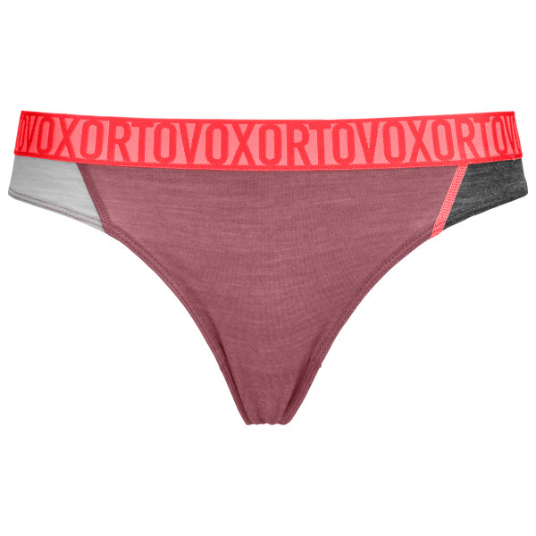 Ortovox - Women's 150 Essential Thong - Merinounterwäsche Gr L rot von Ortovox