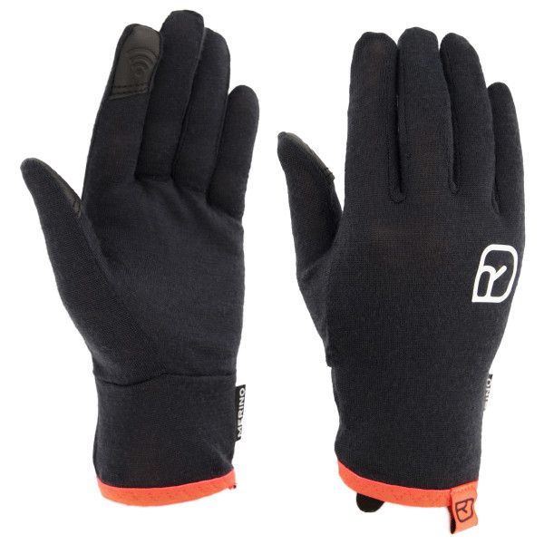 Ortovox - Women's 185 Rock'N'Wool Glove Liner - Handschuhe Gr XS schwarz von Ortovox
