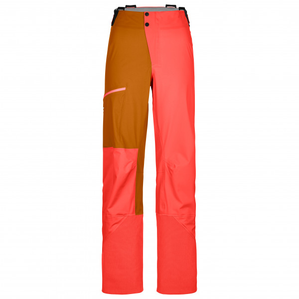 Ortovox - Women's 3L Ortler Pants - Tourenhose Gr L - Regular rot von Ortovox