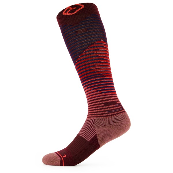 Ortovox - Women's All Mountain Long Socks - Merinosocken Gr 35-38 rot von Ortovox