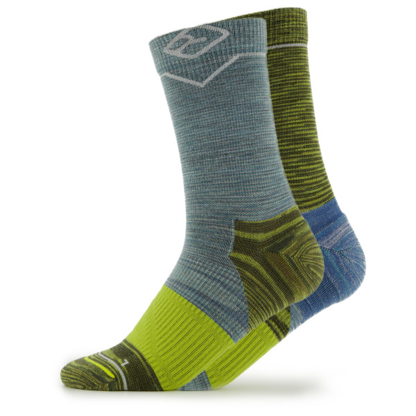 Ortovox - Women's Alpine Mid Socks - Merinosocken Gr 35-38 oliv von Ortovox