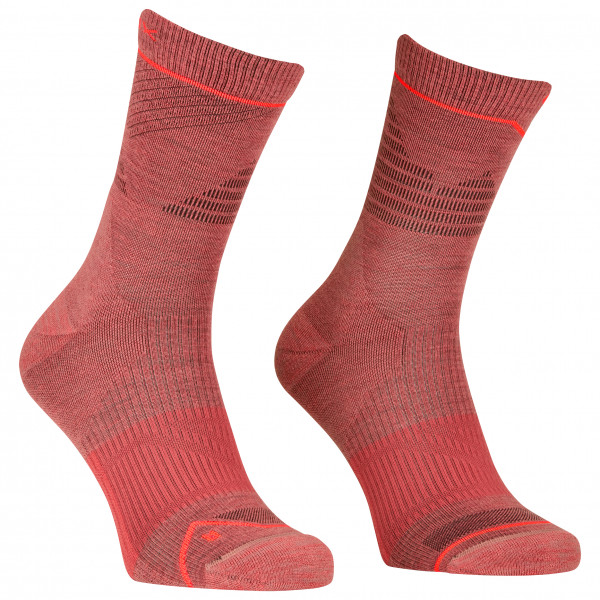 Ortovox - Women's Alpine Pro Comp Mid Socks - Merinosocken Gr 42-44 rot von Ortovox