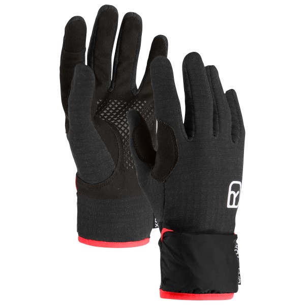 Ortovox - Women's Fleece Grid Cover Glove - Handschuhe Gr M schwarz von Ortovox