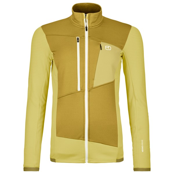 Ortovox - Women's Fleece Grid Jacket - Fleecejacke Gr L gelb von Ortovox