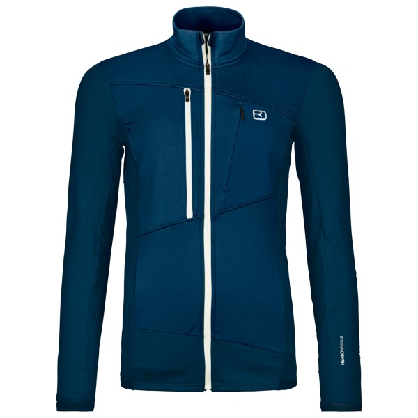Ortovox - Women's Fleece Grid Jacket - Fleecejacke Gr M blau von Ortovox