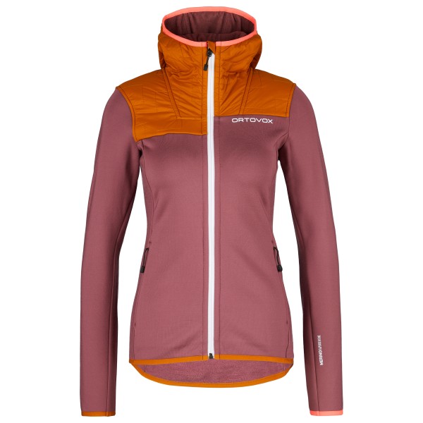 Ortovox - Women's Fleece Plus Hoody - Fleecejacke Gr S;XS rot;türkis von Ortovox