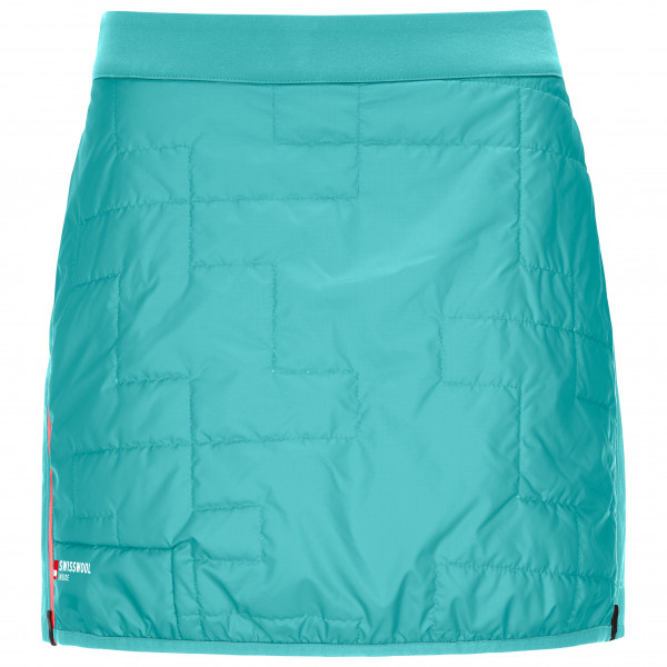 Ortovox - Women's Swisswool Piz Boè Skirt - Kunstfaserrock Gr L;M;S;XL;XS grau;türkis von Ortovox