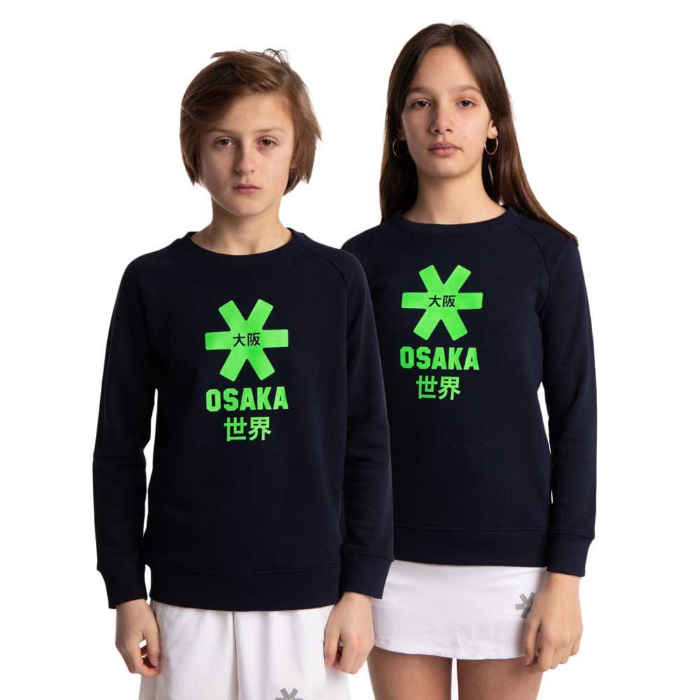 Osaka Green Star Sweatshirt Blau 5-6 Years von Osaka
