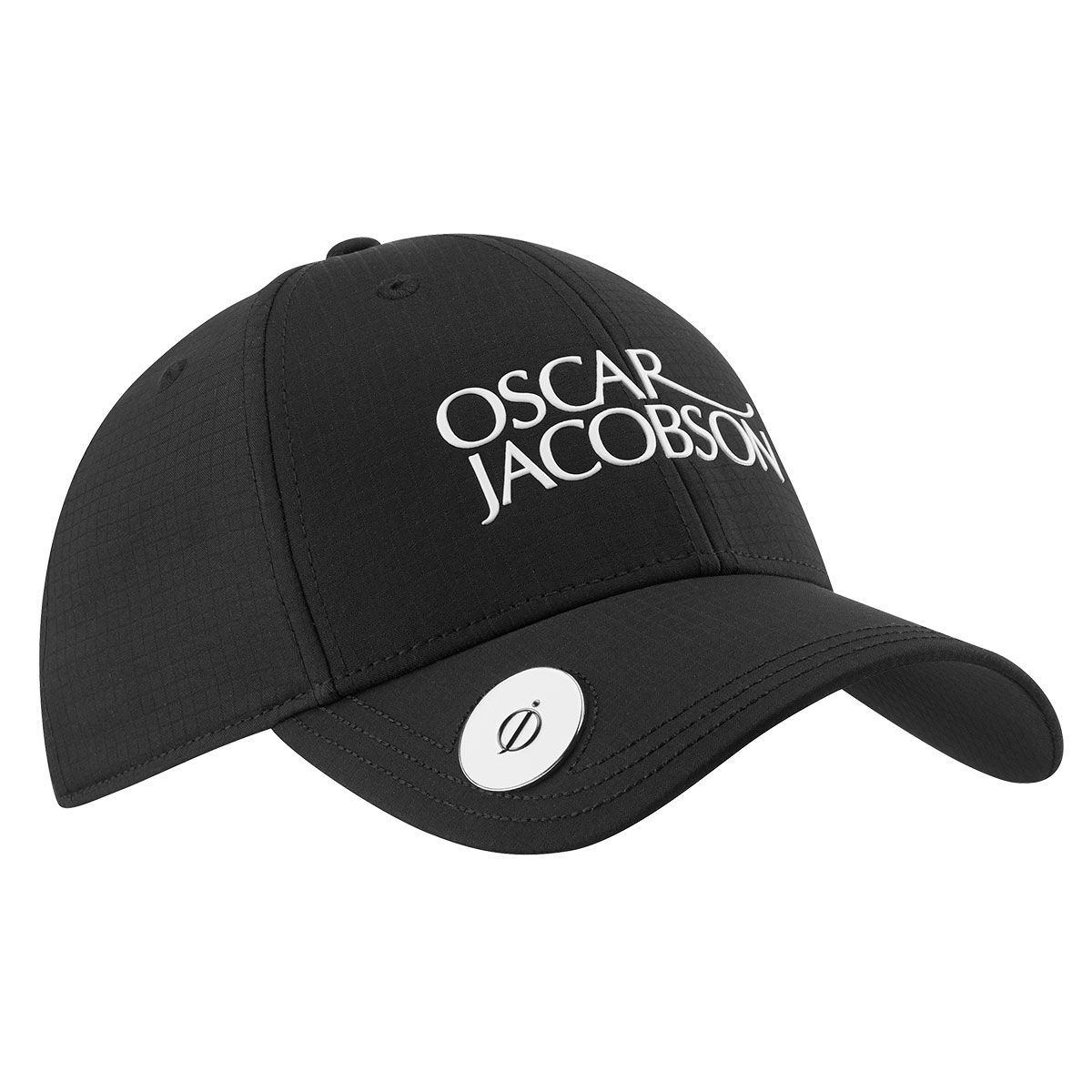 Oscar Jacobson Men's Maine Ball Marker Golf Cap, Mens, Black/white, One size | American Golf von Oscar Jacobson