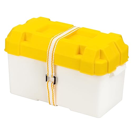 Osculati Batteriekasten, Moplen weiß/gelb 120 A von OSCULATI