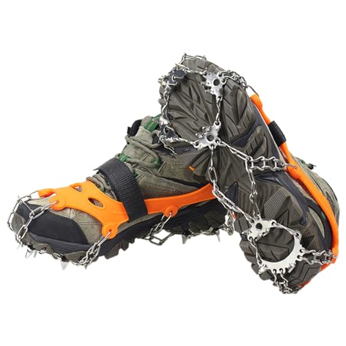 23 Spikes Schnee Eis Griffe Fit Stiefel Schuhe für Erwachsene Wandern Walking On The Ice Crampons Ice Cleats Safety Traction Cleats Ice Cleats Crampons von Osdhezcn