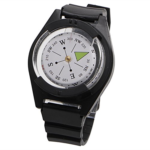 Armband Kompass Uhr Kompass Wasserdicht Kompass Outdoor Survival Watch Strap Kompass für die Jagd 1 von Osdhezcn
