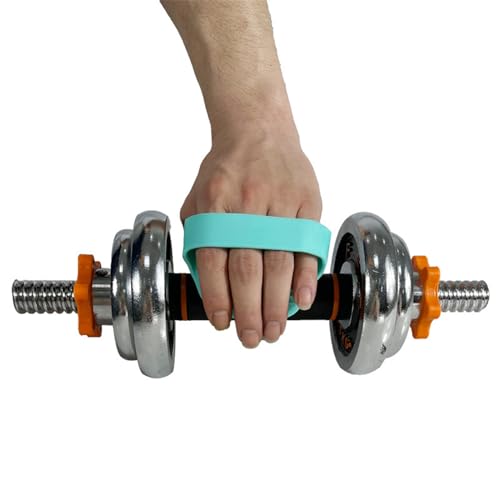 Osdhezcn 2 x rutschfeste 4-Finger-Workout-Handschuhe aus Silikon, für Krafttraining, Fitnessstudio, Gewichtheben, Handschuhe für Männer und Frauen, Silikon-Fitness-Handschuhe von Osdhezcn
