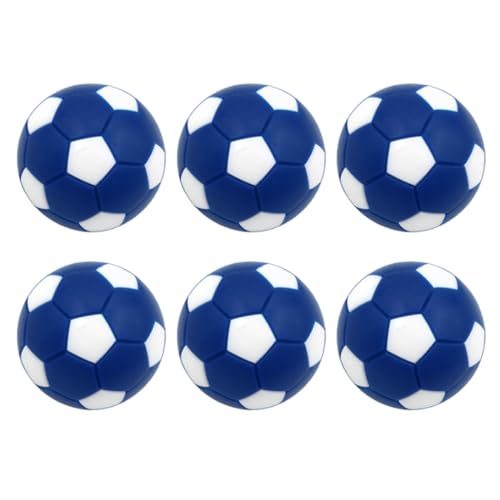 Osdhezcn 6 Stück Ersatzbälle für Tischspiele, offizielles Tischspiel, Tischfußball, Fußball, Maschinenteile, Kickerball, einfache Installation von Osdhezcn