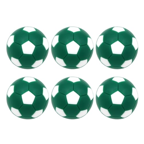 Osdhezcn 6 Stück Tischfußball Ersatzball Offizieller Tischspielball Offizieller 32 mm Mini-Tischfußball Kickerball Tischball Einfache Installation Zuverlässig von Osdhezcn