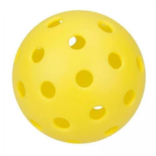 Oshhni 3X Leuchtender Ball, 40 Löcher, Professionelle Qualität, Langlebig, Speziell Entwickelt, 74 Mm, für Erwachsene, für Turnierspiele Im Freien von Oshhni