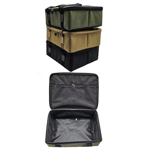 Oshhni Gas Tank Lagerung Tasche Camping Laterne Tasche Reise Schutz Outdoor Multifunktionale Lagerung Fall, Khaki von Oshhni