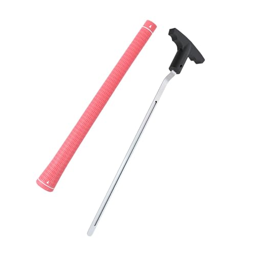 Oshhni Golf Grip Entfernungswerkzeug, Griffreparatur, Golf Grip Remover Saver, 11" Golf Grip Tool für Golf, ROSA von Oshhni
