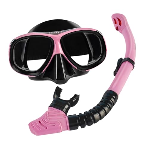Oshhni Kurzsichtige 2,5D-Tauchmaske, Schnorchelset für Kurzsichtige, Schwimmmaske für Wassersport von Oshhni
