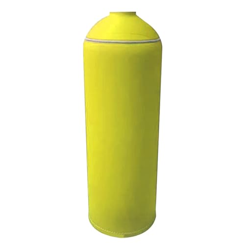 Oshhni Neopren-Abdeckung für Tauchflaschen, Zubehör für Tauchflaschenhüllen, Gelb von Oshhni