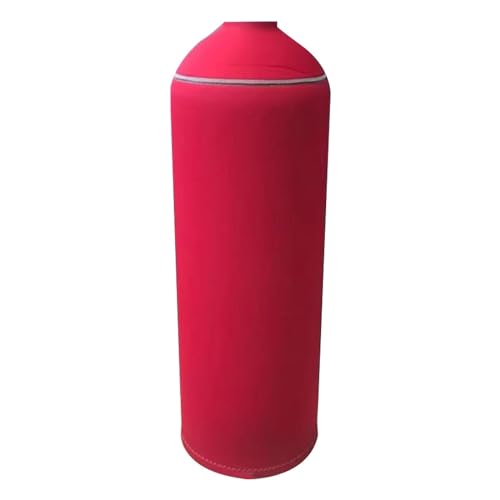 Oshhni Neopren-Abdeckung für Tauchflaschen, Zubehör für Tauchflaschenhüllen, Rot von Oshhni