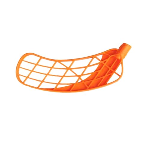 Oshhni Unihockeyschläger-Klinge Unihockeyschlägerkopf Einfache Installation Inline-Hockeyschläger-Klinge, Orange rechte Hand von Oshhni