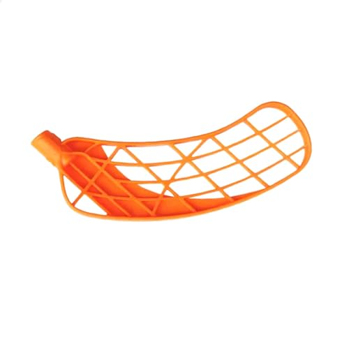 Oshhni Unihockeyschläger-Klinge Unihockeyschlägerkopf Einfache Installation Inline-Hockeyschläger-Klinge, Orangefarbene Linke Hand von Oshhni