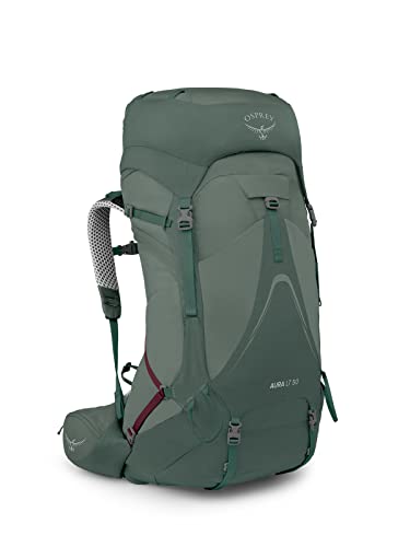 Osprey Damen Aura AG LT 50 Backpack, Koseret/Darjeeling Spring Green, WXS/S von Osprey