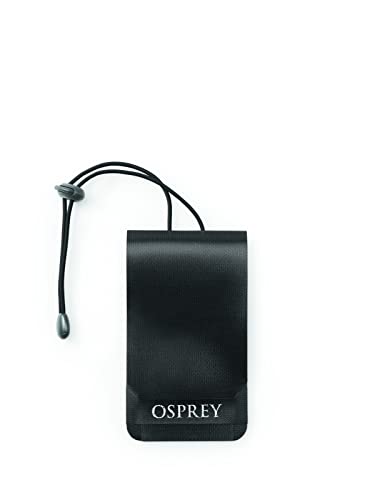 Osprey Luggage Tag Black O/S von Osprey