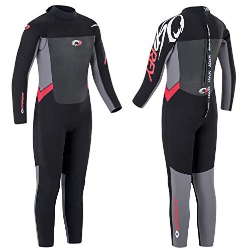 Osprey Jungen Winter Neoprenanzug Origin, Schwarz (Black/Red), S von Osprey