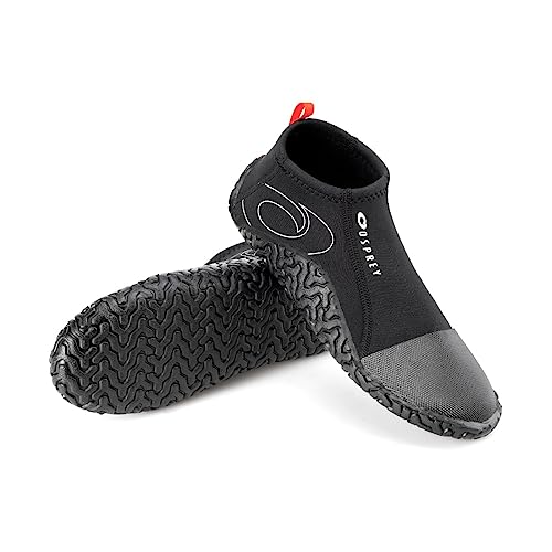 Osprey Unisex Erwachsene 3 mm Neoprene Aqua Reef Neoprenanzug Schuhe, Schwarz, UK 8 / EU 42 von Osprey
