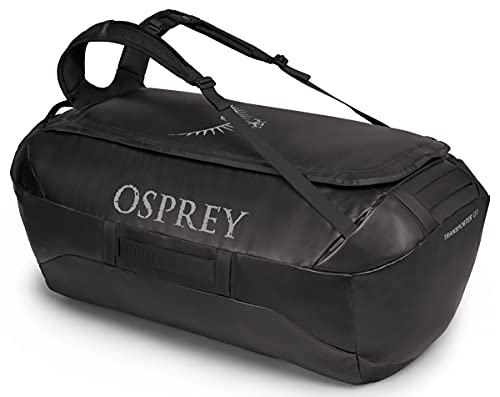 Osprey Unisex – Erwachsene Transporter 120 Duffel Bag, Black, O/S, Schwarz von Osprey