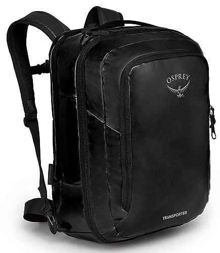 Osprey Unisex – Erwachsene Transporter Global Carry-On Bag Duffel, Black, O/S von Osprey