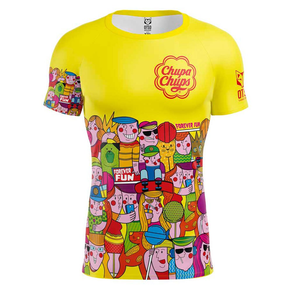 Otso Chupa Chups Forever Fun Short Sleeve T-shirt Mehrfarbig M Mann von Otso