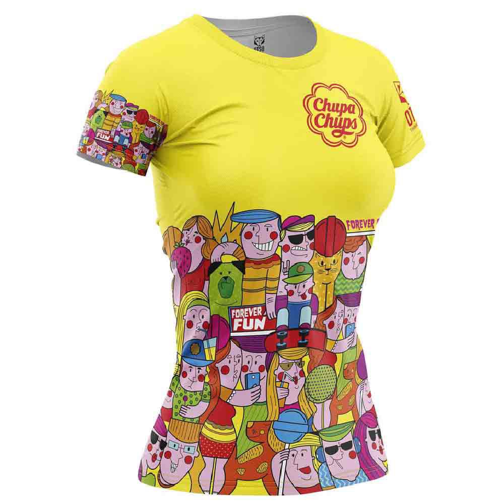 Otso Chupa Chups Forever Fun Short Sleeve T-shirt Mehrfarbig XS Frau von Otso