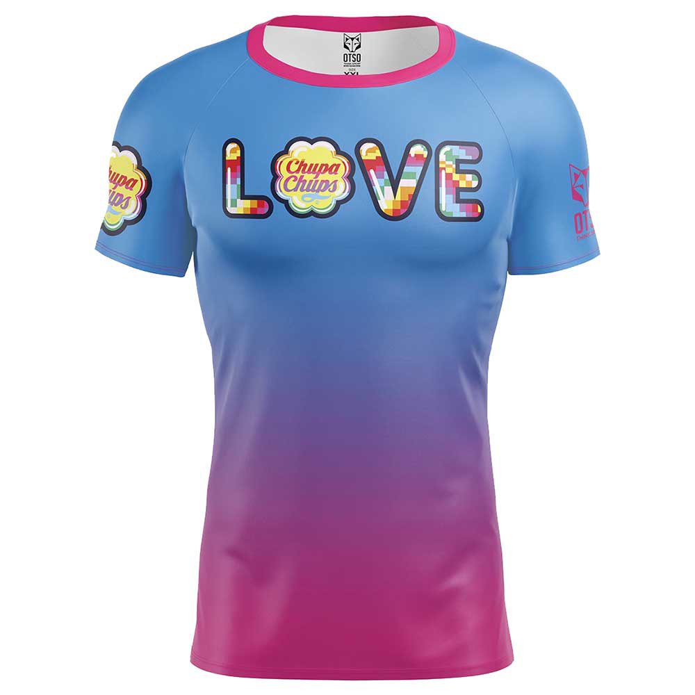 Otso Chupa Chups Love Short Sleeve T-shirt Rosa XL Mann von Otso