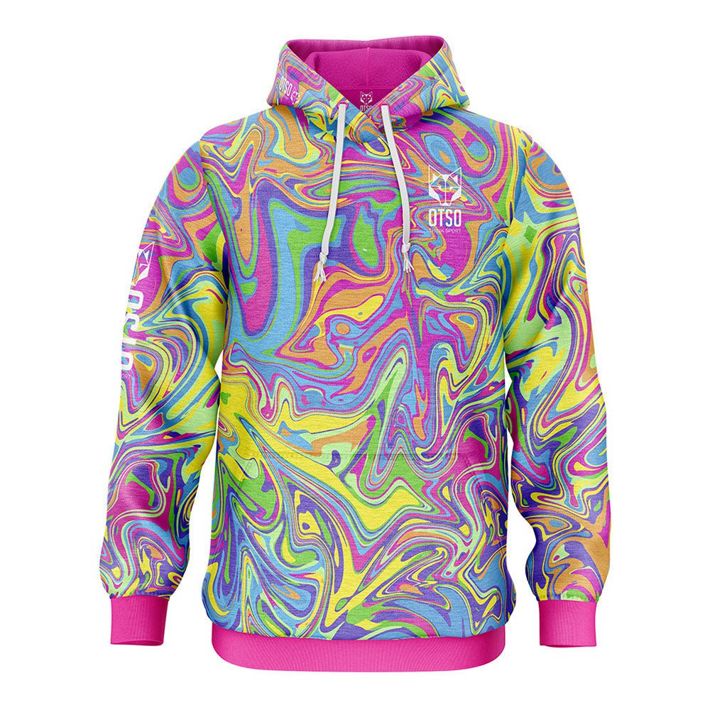 Otso Psychedelic Hoodie Mehrfarbig 2XL Mann von Otso