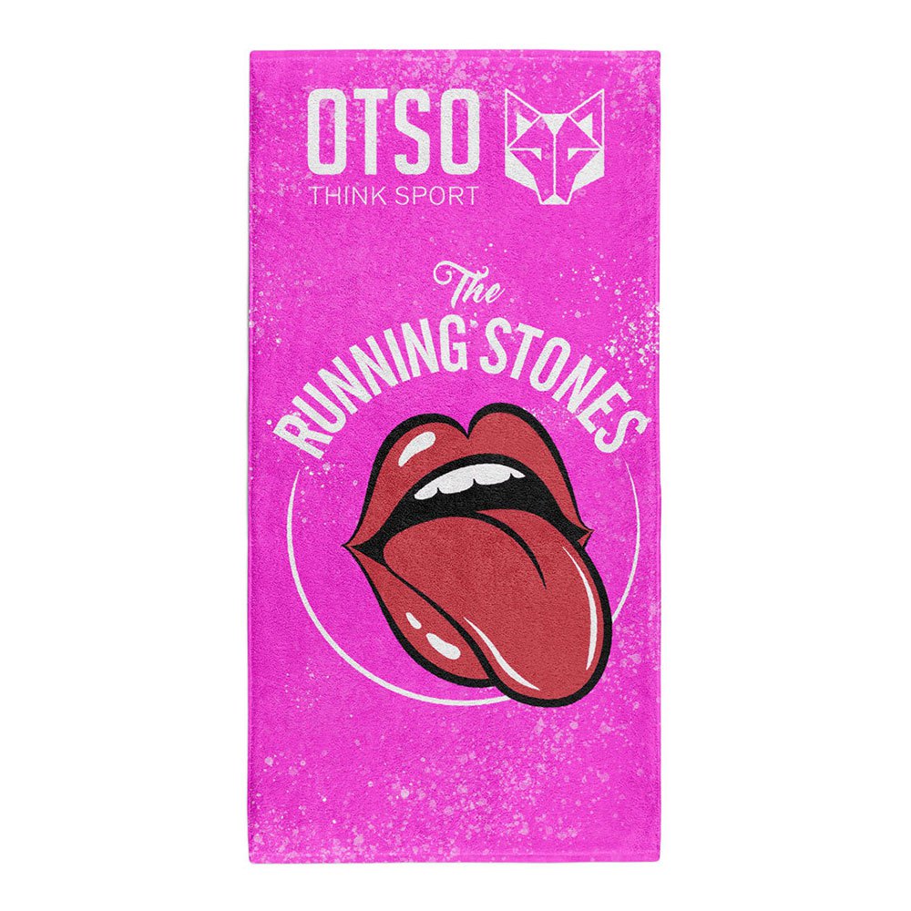 Otso Running Stones Pink Towel Rosa von Otso