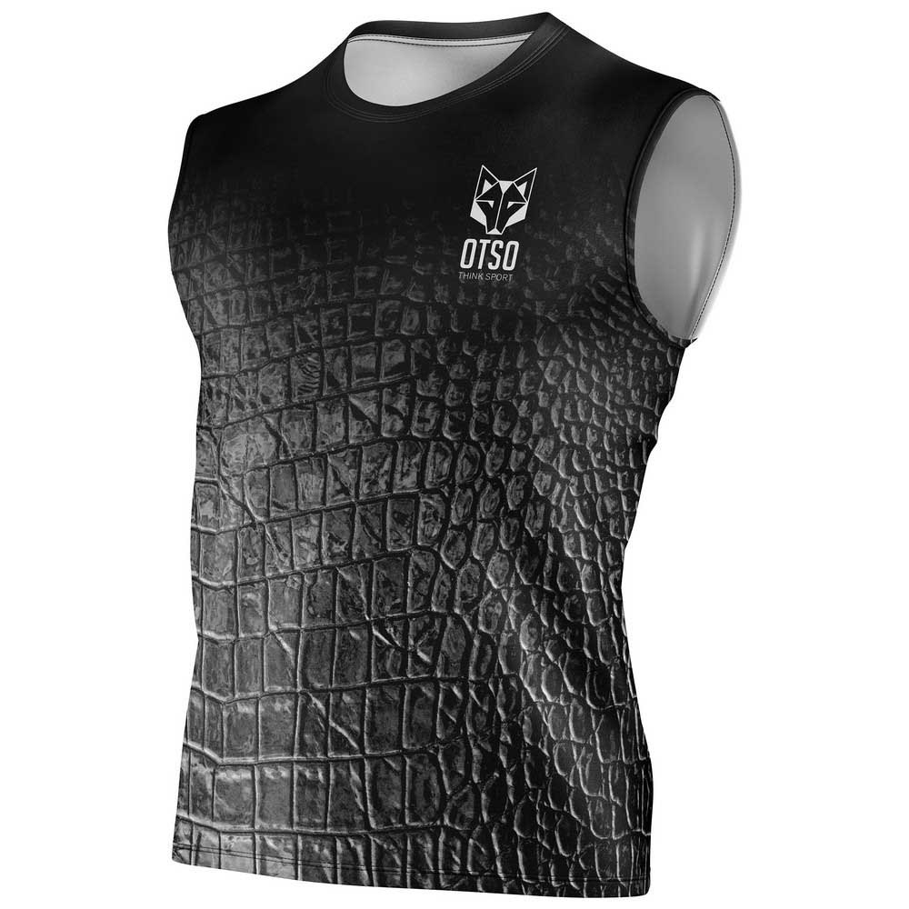 Otso Singlet Sleeveless T-shirt Schwarz L Mann von Otso