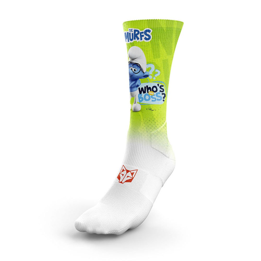 Otso Smurfs Boss Long Socks Grün EU 44-48 Mann von Otso
