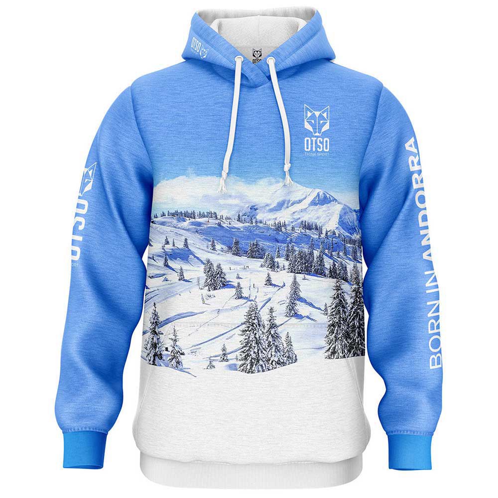 Otso Snow Forest Hoodie Blau XL Mann von Otso