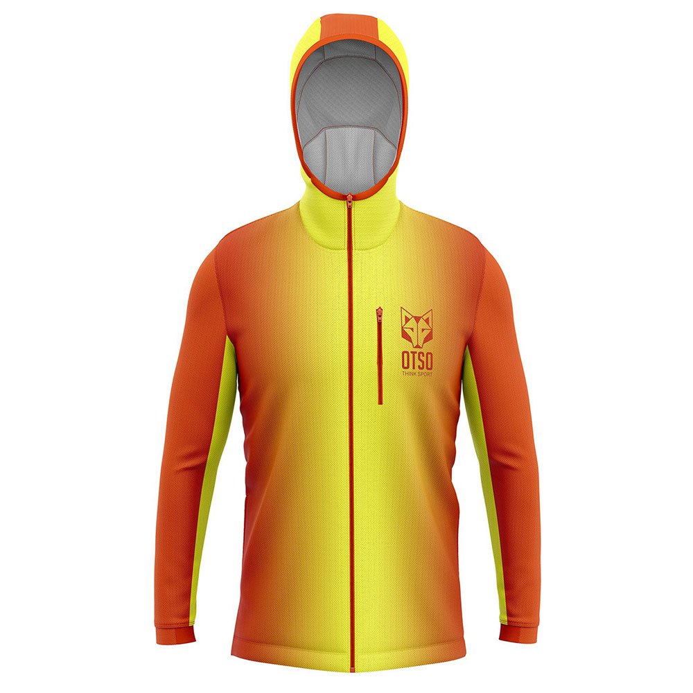Otso Sport Full Zip Sweatshirt Orange 2XL Mann von Otso