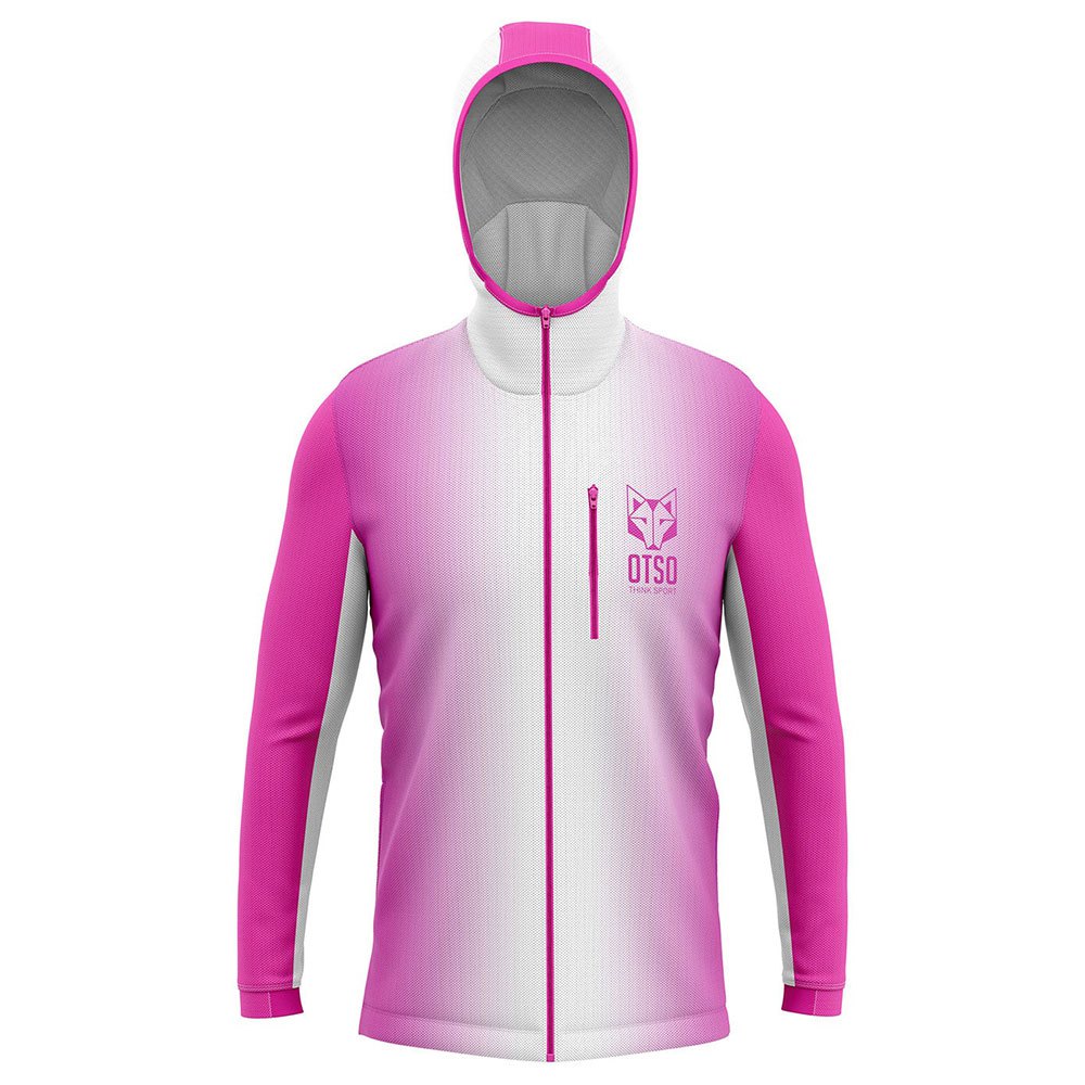 Otso Sport Full Zip Sweatshirt Rosa XL Mann von Otso