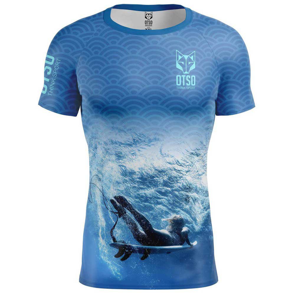 Otso T-shirt Short Sleeve T-shirt Blau S Mann von Otso