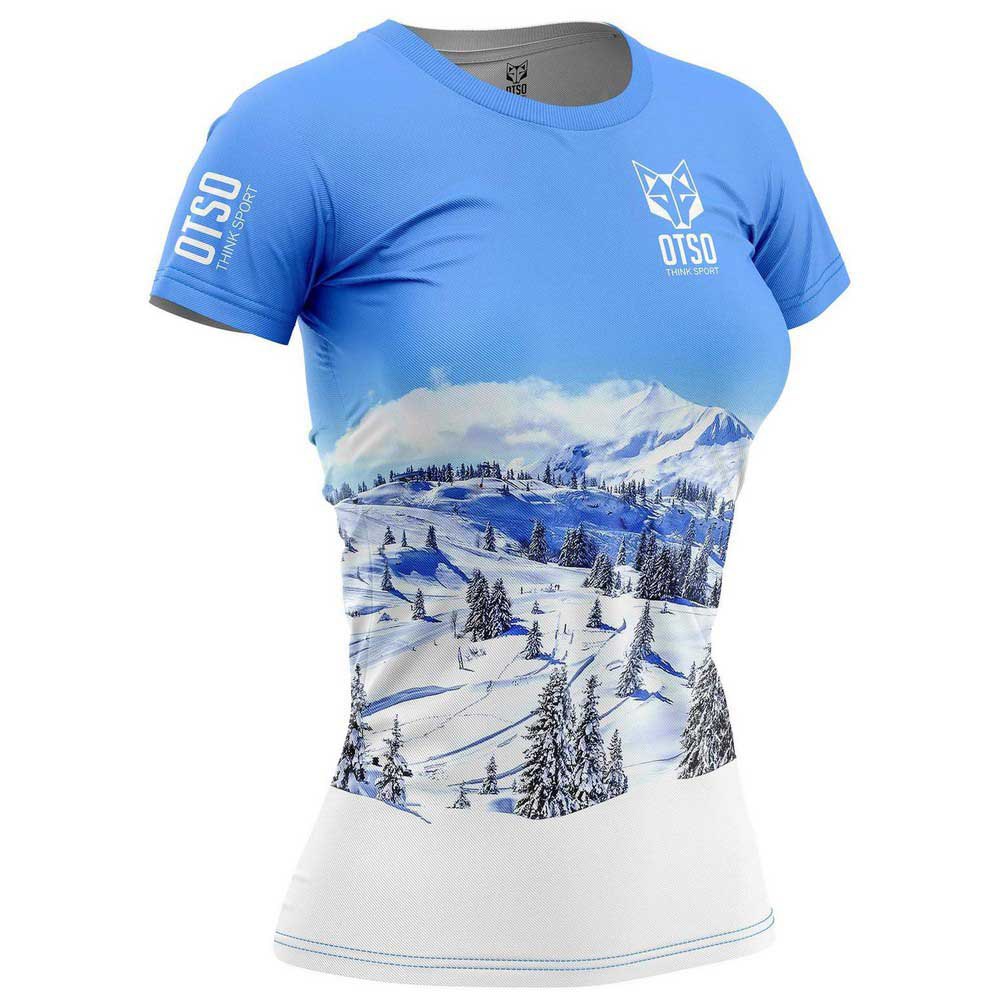 Otso T-shirt Short Sleeve T-shirt Weiß,Blau S Frau von Otso